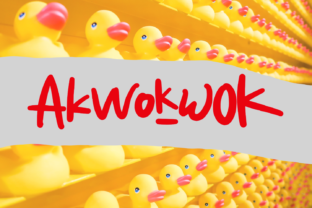 Akwokwok: A Playful Font for Engaging Editorial Design