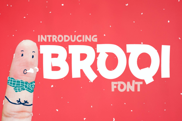 Broqi: A Fun and Trendy Display Font for Creative Projects