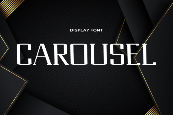 Carousel: A Bold and Strong Display Font for Futuristic Campaigns