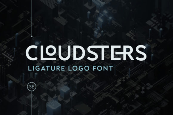 Cloudsters Font: The Bold Typeface for Creative Product Labels