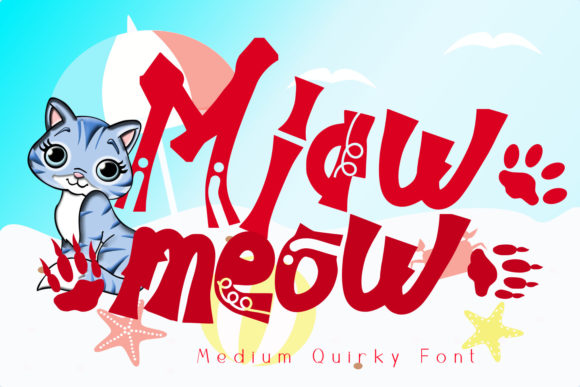 Discover Miawmeow: A Fun and Cheerful Display Font