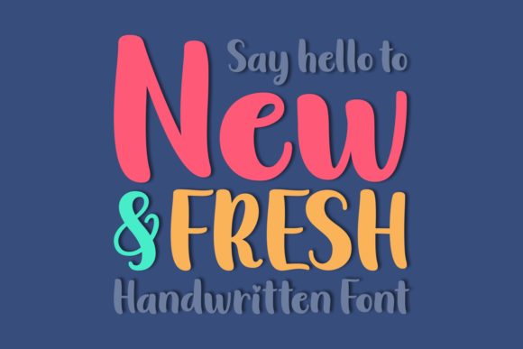 Discover the Versatility of New Fresh Font