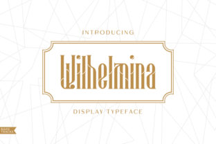 Discovering Wilhelmina: A Classy and Fresh Display Font