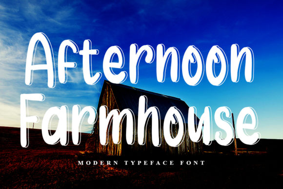 Enhance Your Brand with Afternoon Farmhouse Font