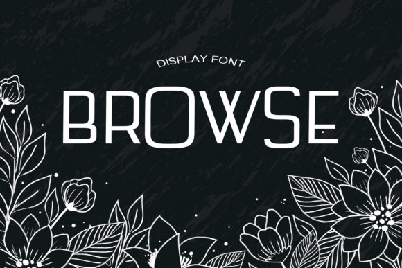 Enhance Your Brand with Browse: A Simple and Bold Display Font