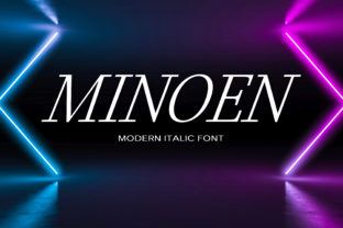 Enhance Your Brand with Minoen: A Clean and Smart Display Font