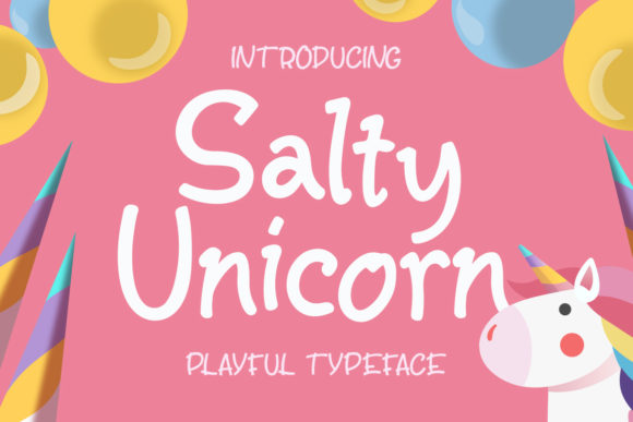 Enhance Your Campaigns with Salty Unicorn Font