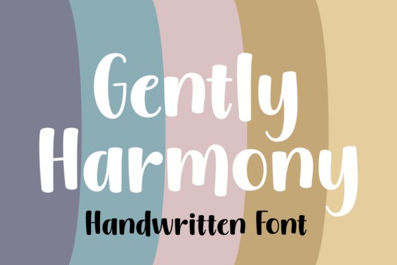 Gently Harmony: A Bold and Authentic Display Font