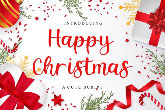 Happy Christmas Font: Adding a Joyful Touch to Your Digital Designs