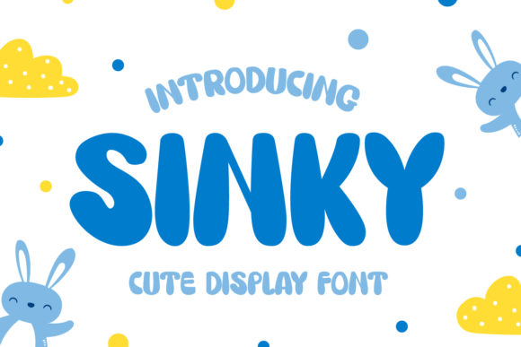 Infuse Playfulness and Authenticity with the Sinky Display Font