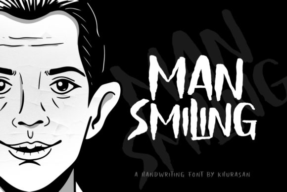 Man Smiling: A Versatile Display Font for Creative Campaigns