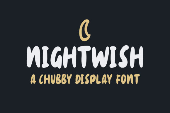 Nightwish Font: A Bold and Friendly Typeface for Playful Brands