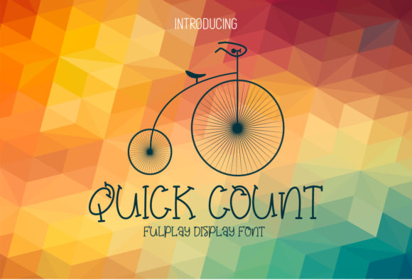 Quick Count: A Fun and Quirky Display Font for Web Design
