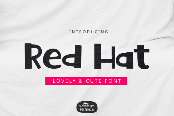 Red Hat: A Fun and Engaging Display Font for Publishers