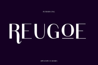 Reugoe: The Elegant Display Font for Distinctive Branding