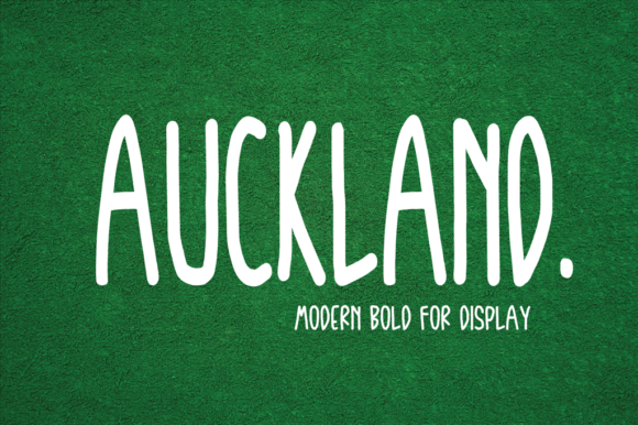 The Auckland Font for Professional Business Identity