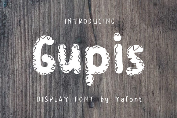 Transform Your Brand with Gupis: A Unique Display Font